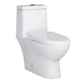 White One-Piece Elongated Toilet T9695
