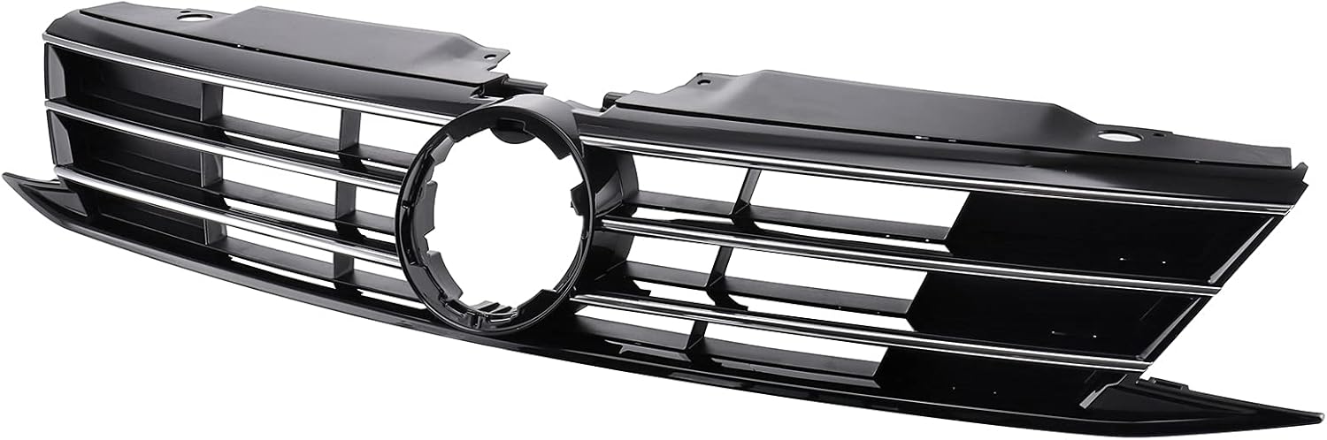 Front Grill Insert Upper Center Grille for Volkswagen Jetta MK6 2015 2016 2017 X657
