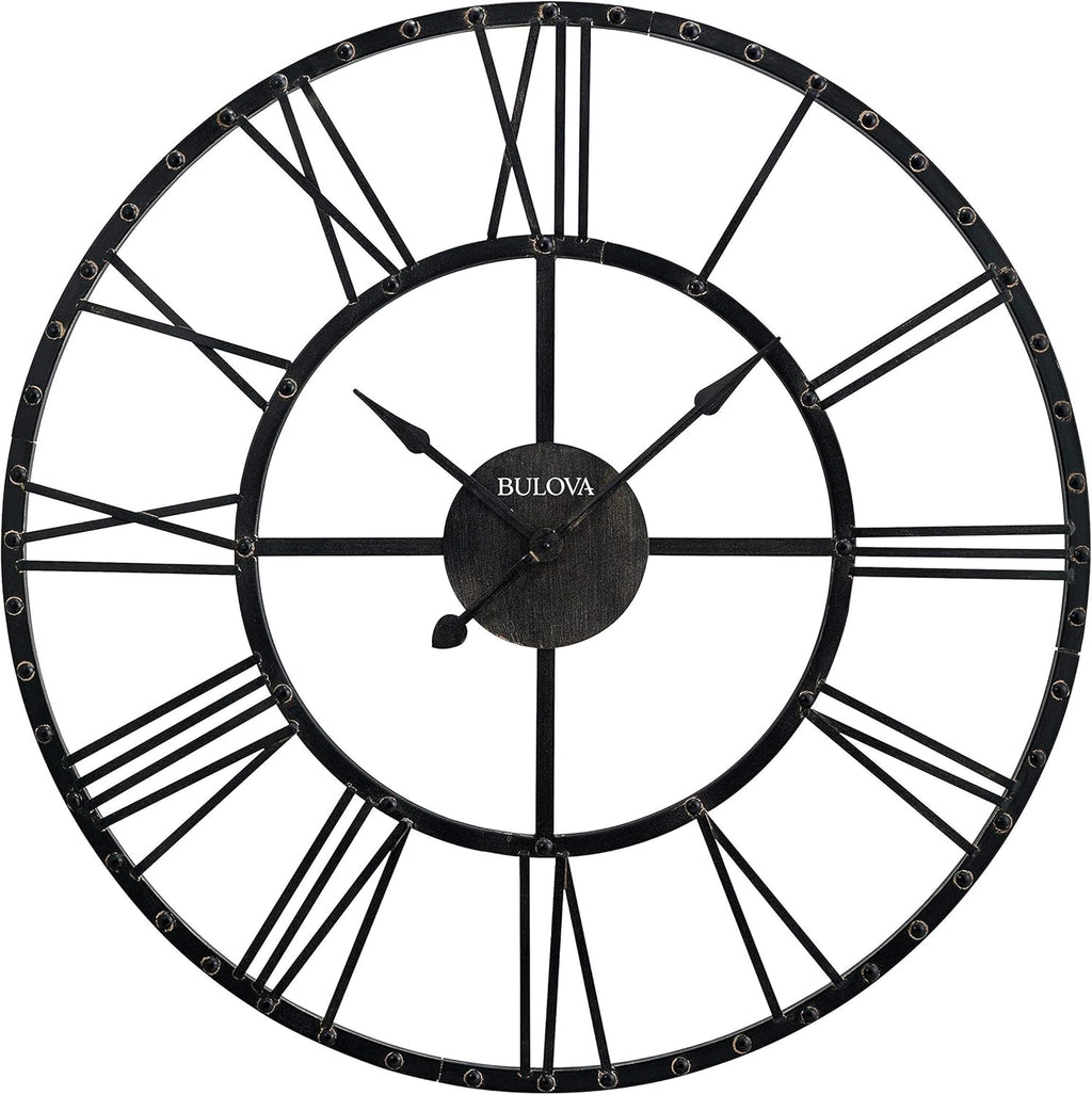 Black Wall Clock V3724