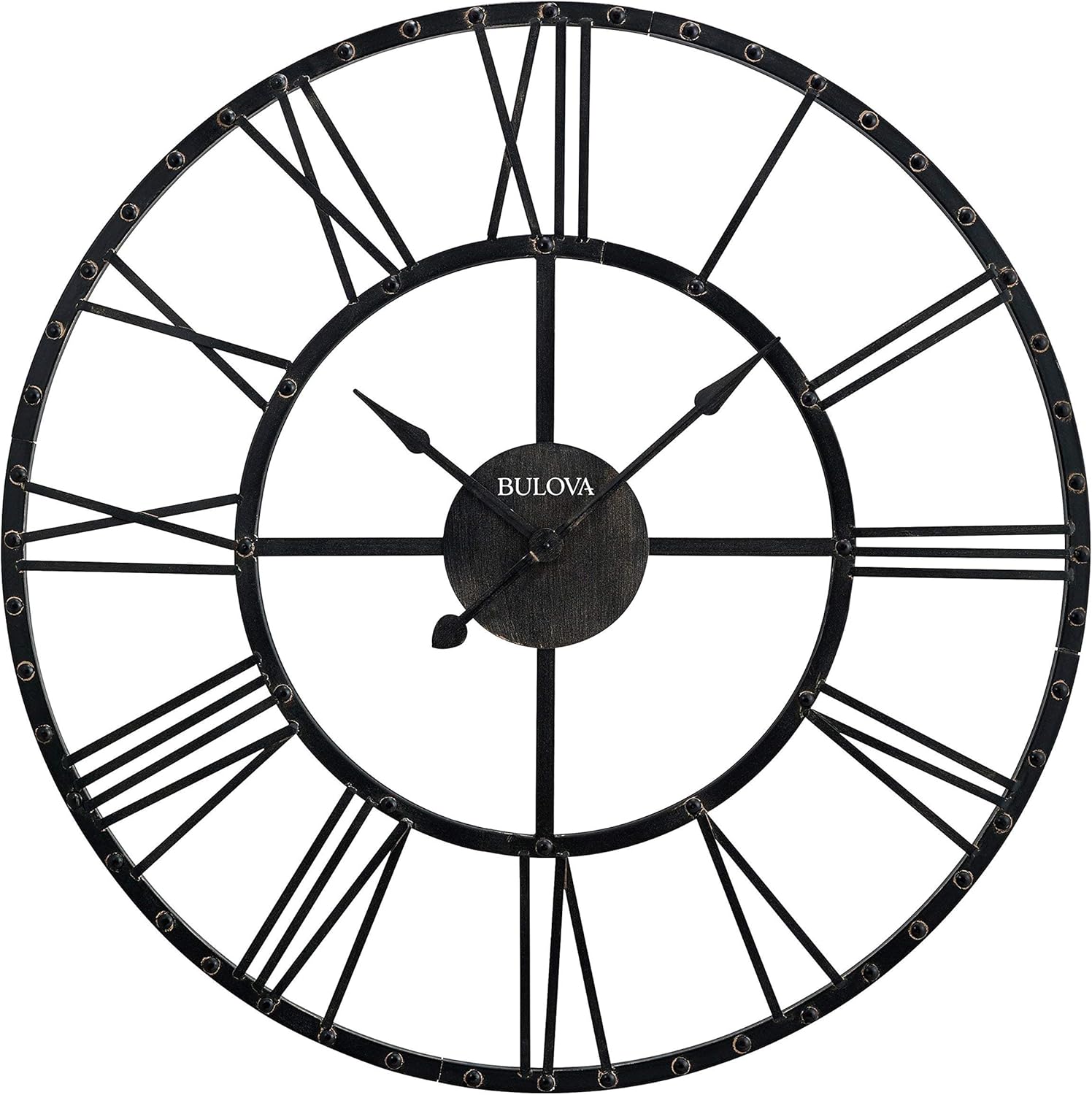 Black Wall Clock V3724