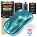 Aquamarine Urethane Basecoat Clearcoat Car Paint Complete Gallon Kit V445685