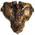 White Fleur De Lis Sconce E5563