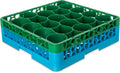 Green 20 Compartment Glass Rack L9313