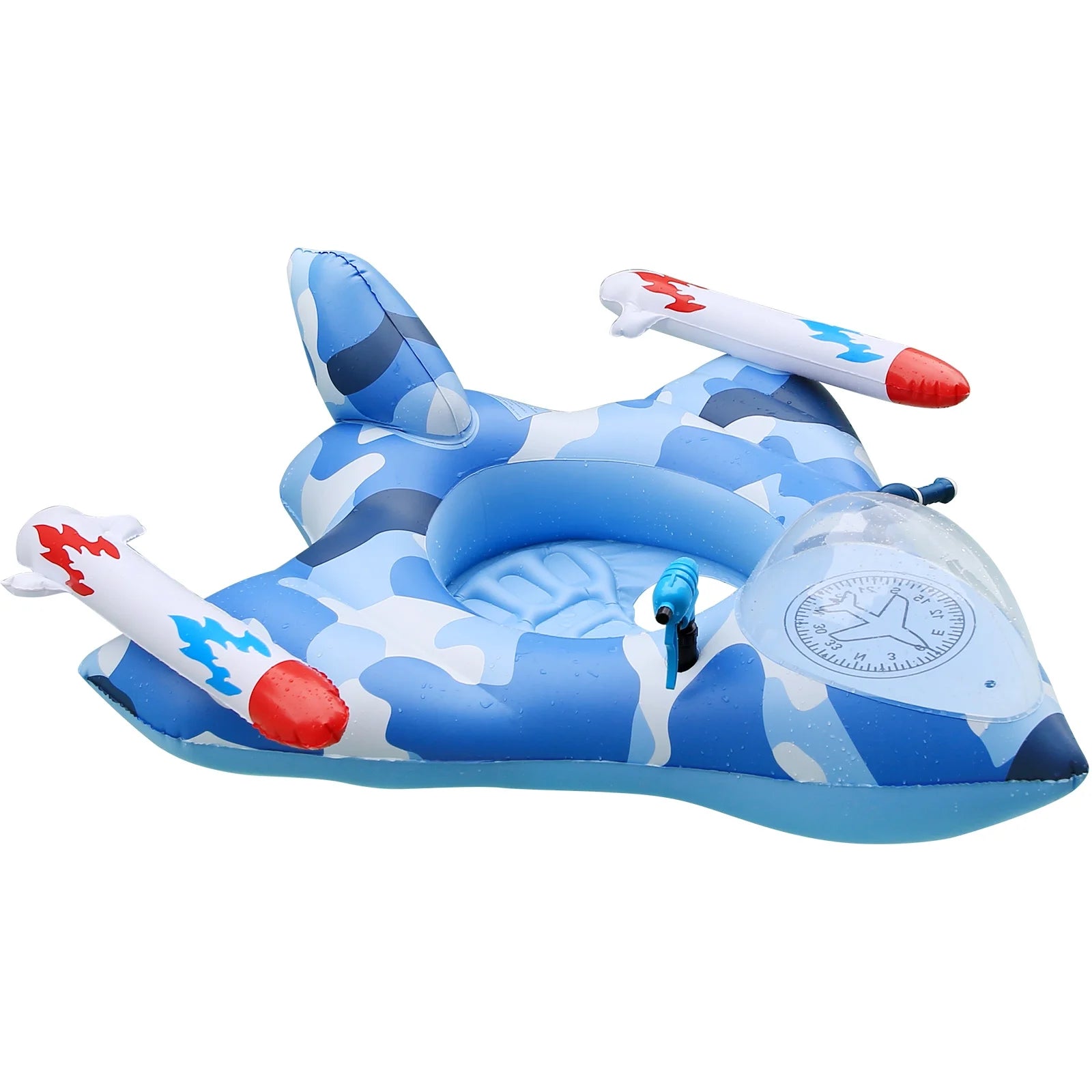 Inflatable Pool Float with Water Guns I42919