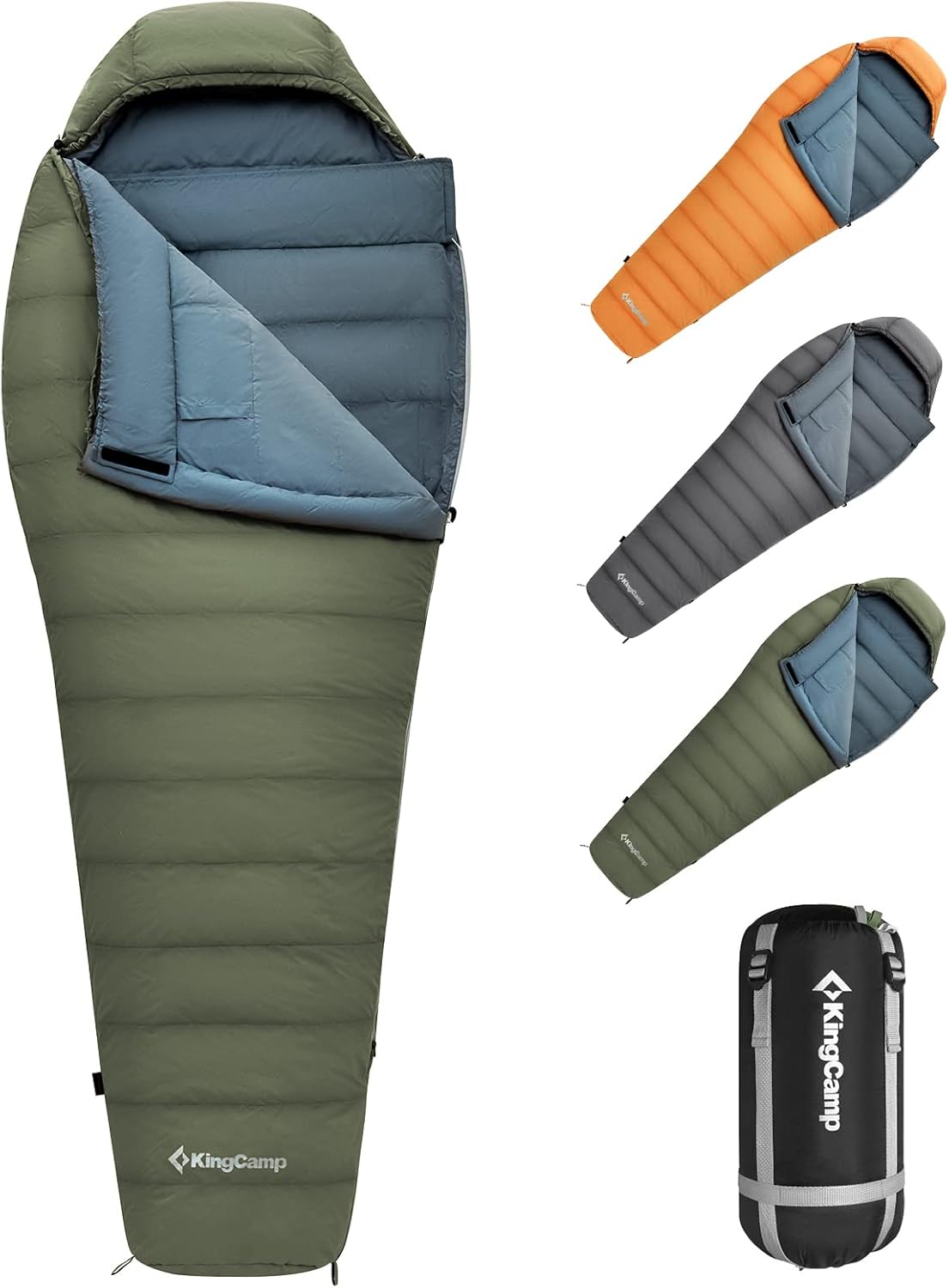 Ultralight Mummy Sleeping Bag 20 Degree 550 Down Fill 3 Season F480626