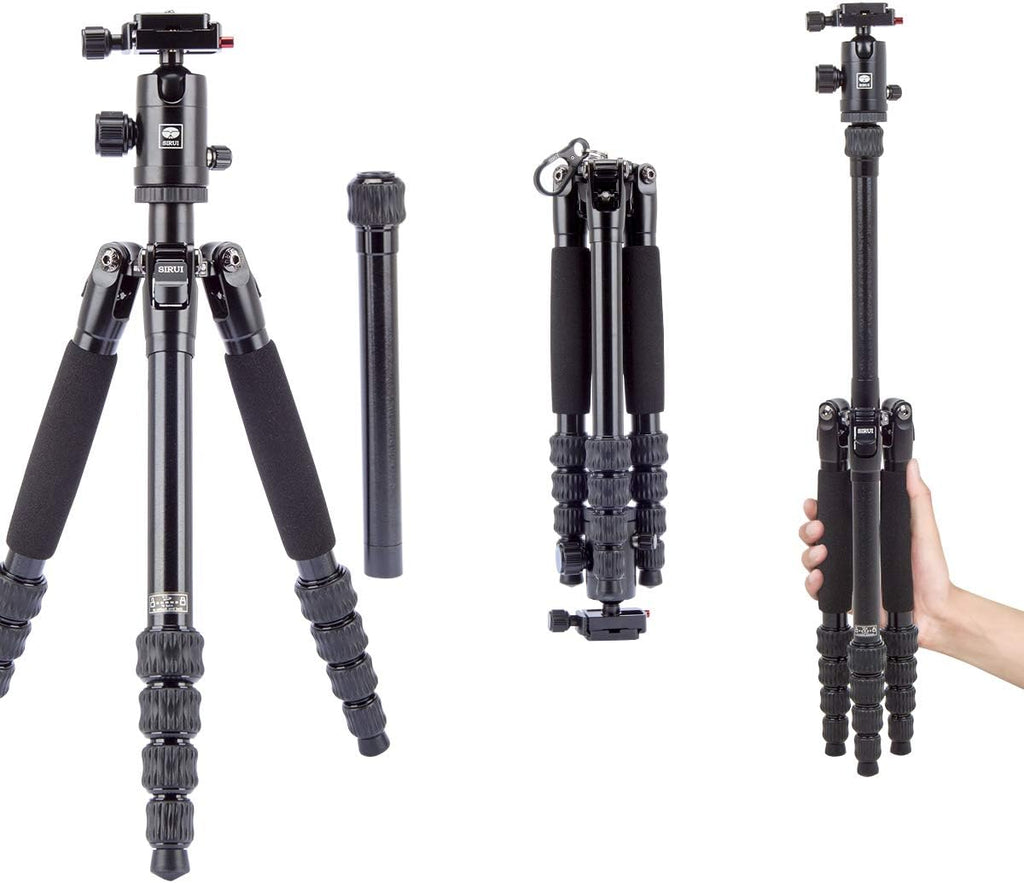 Lightweight Carbon Fiber Tripod with Ball Head and Case R60676