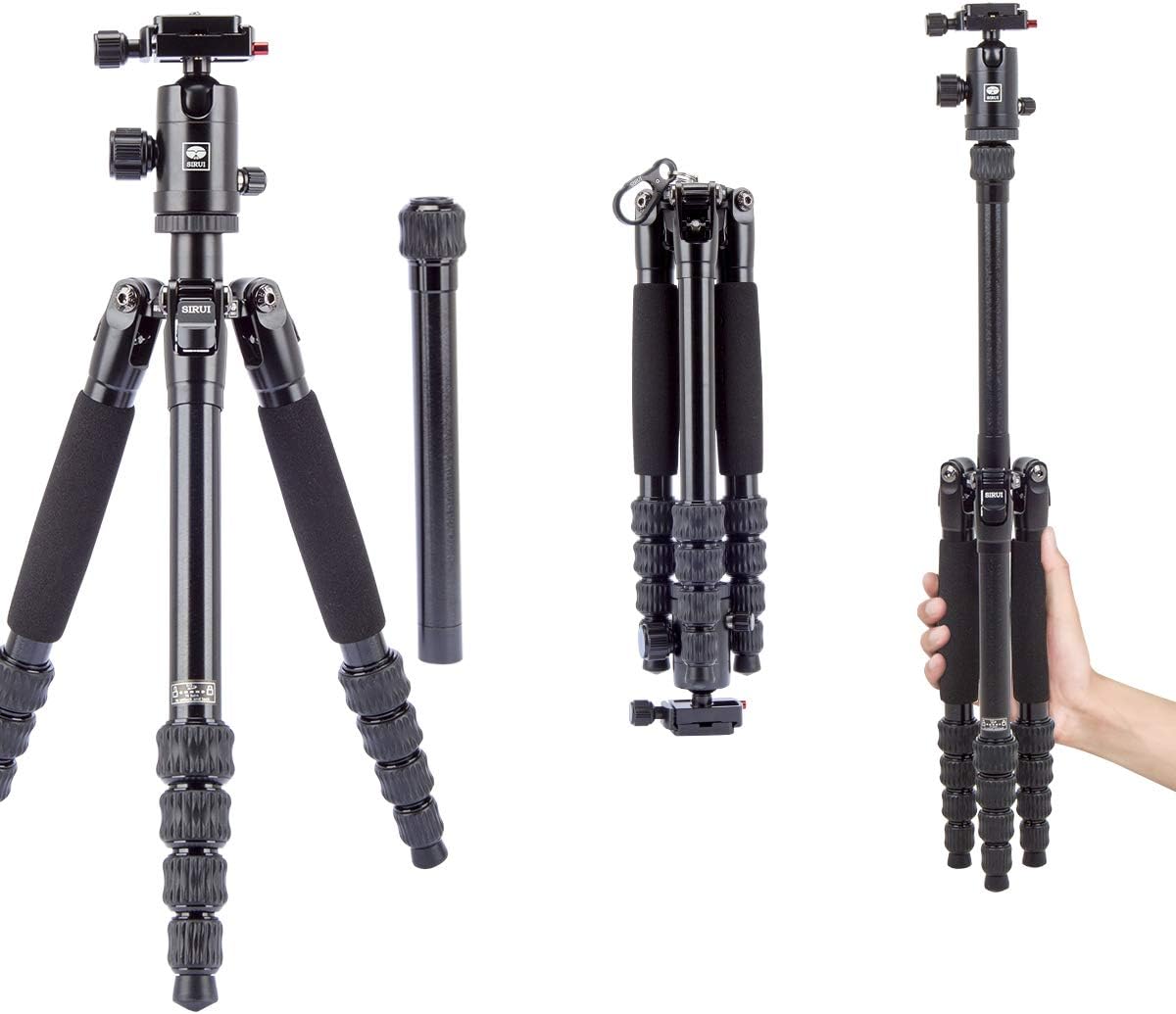 Lightweight Carbon Fiber Tripod with Ball Head and Case R60676