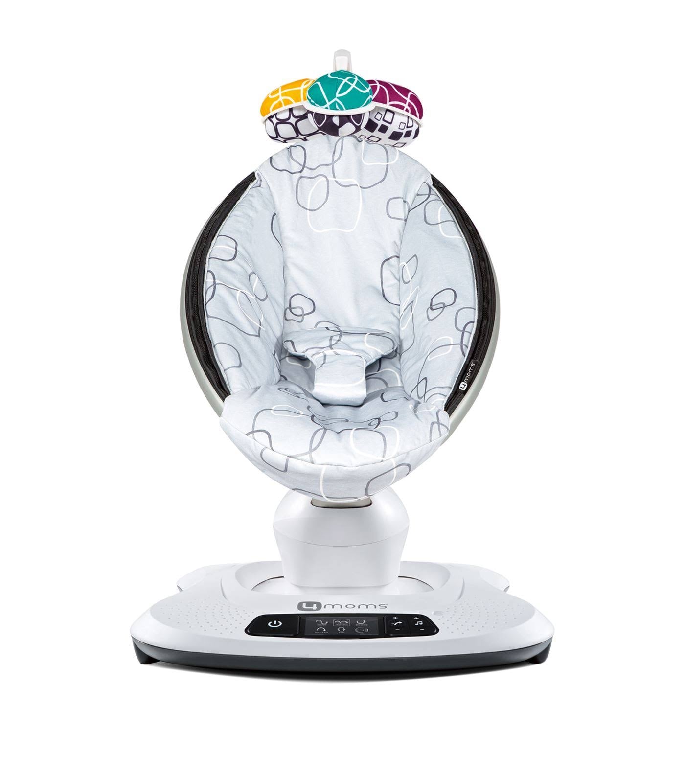 Silver Plush Rocker Bouncer U496