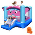 Inflatable Bounce House 3-in-1 Elephant Theme Castle with 550W Blower N3704