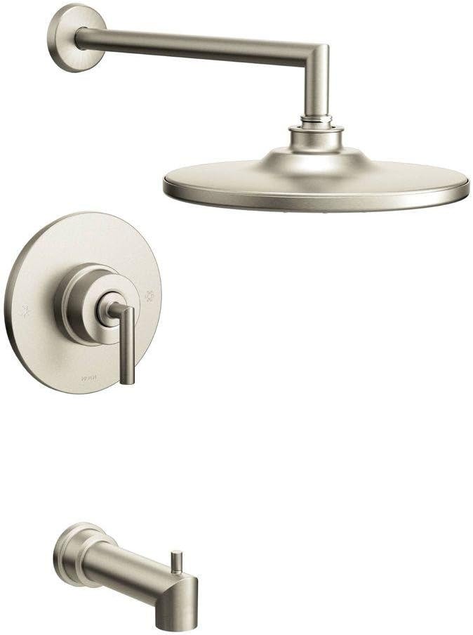 Chrome Tub and Shower Trim Kit with 10-Inch Rainshower M1163