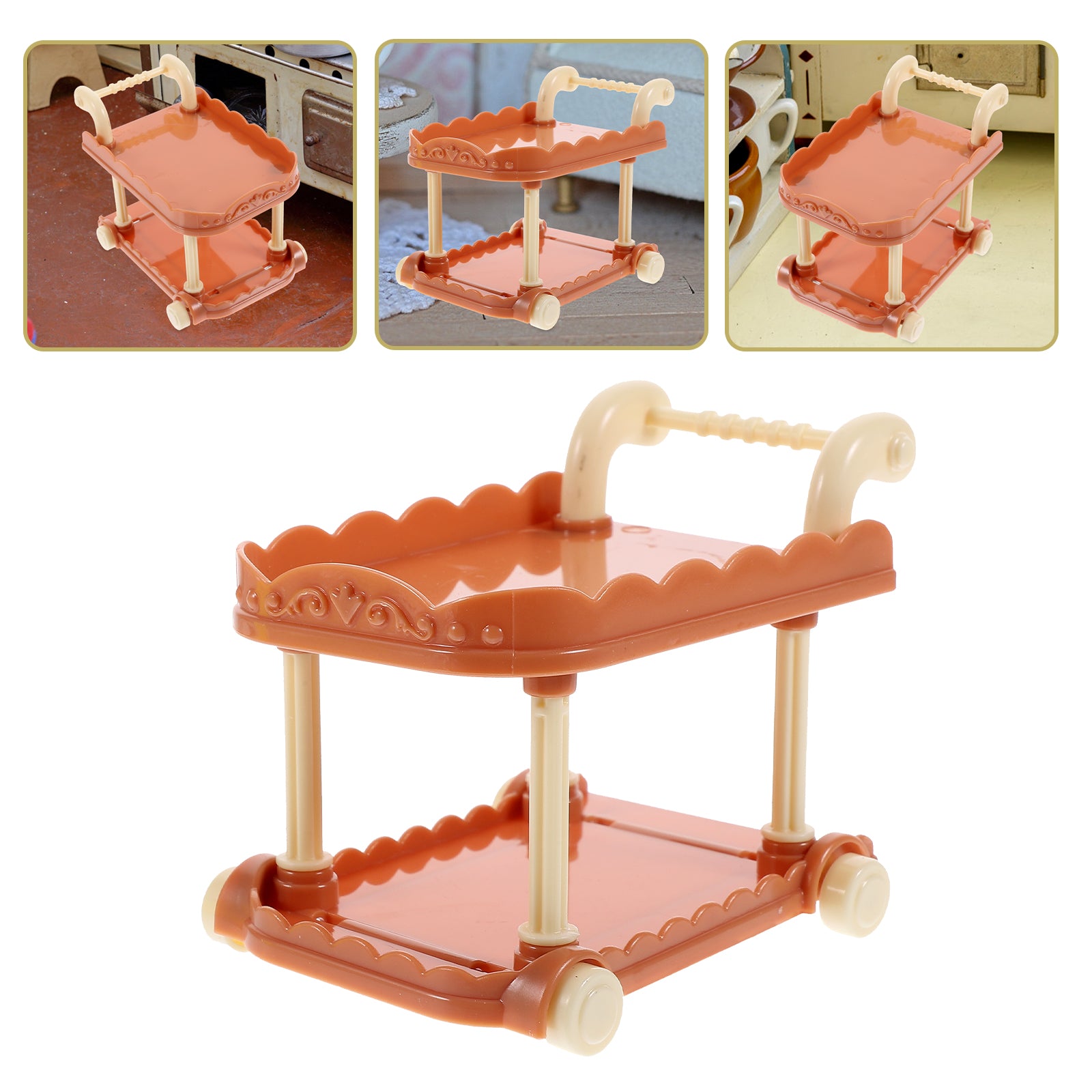 Miniature Kitchen Cart Dollies T90852