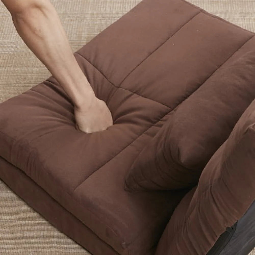 Triple Fold Down Sofa Bed with One Pillow, 5 Reclining Position K4916