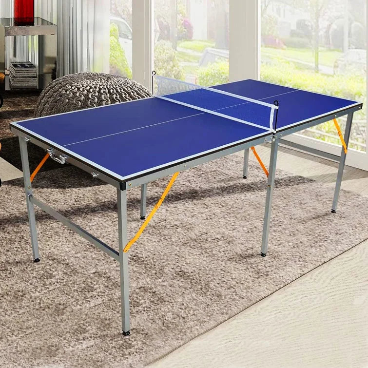 6Ft Table Tennis Table Set with 2 Paddles and 3 Balls G303
