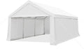 Heavy Duty Galvanized Carport Canopy with Reinforced Ground Bars X6218