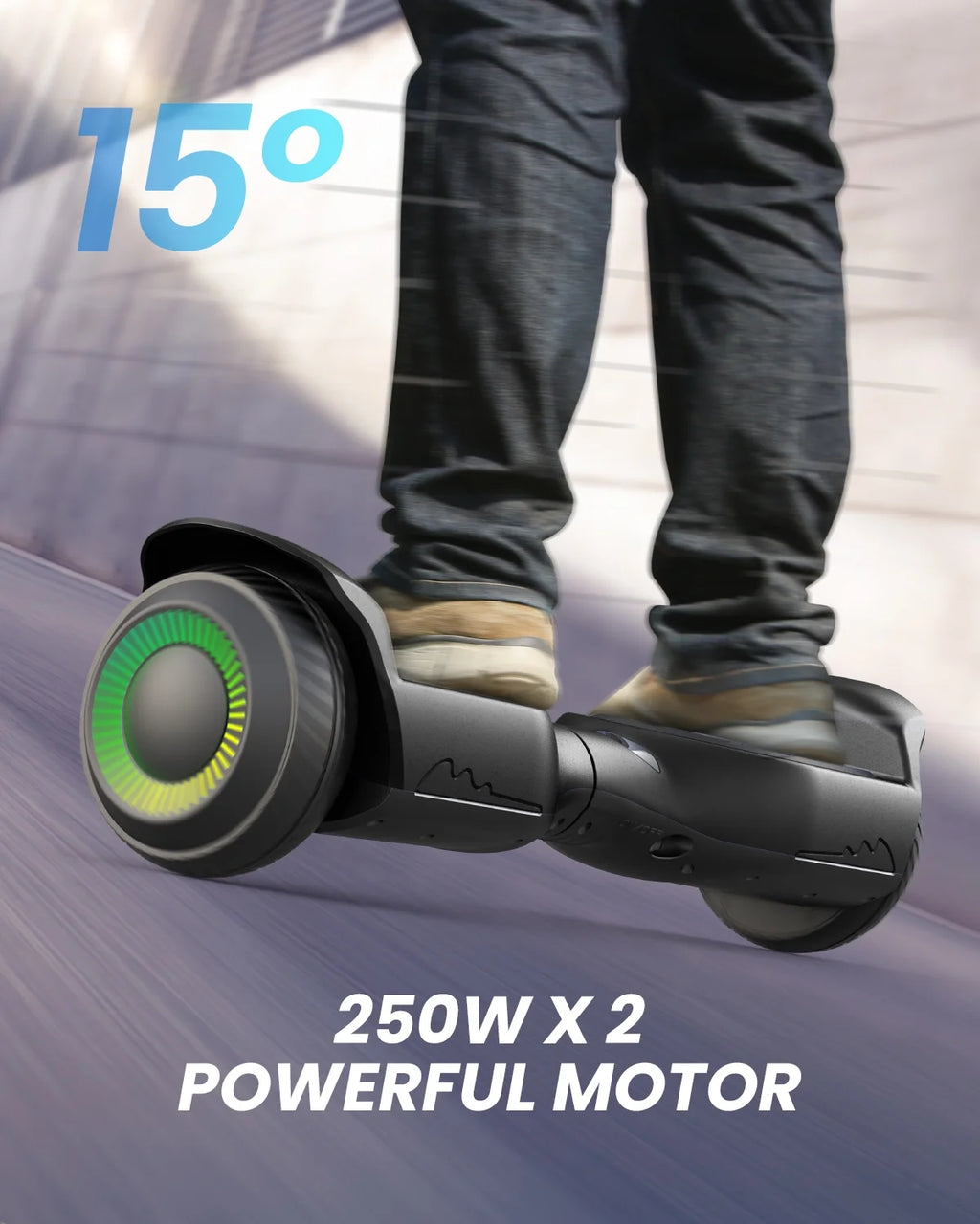 Hoverboard with Seat Attachment, Balancing Scooter L586763