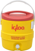 Red/Yellow 3 gal Coolers, Pack of 2 Q32364
