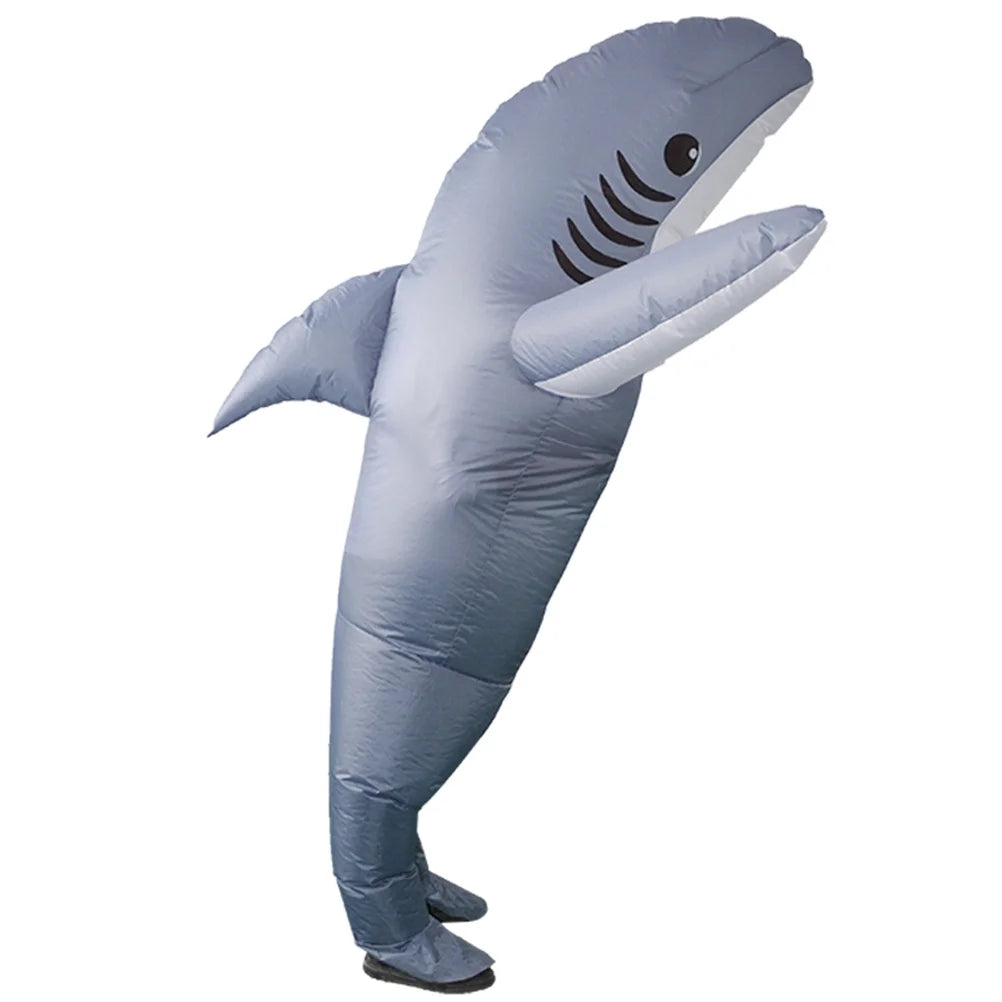 Grey Dolphin Inflatable Costume A245547