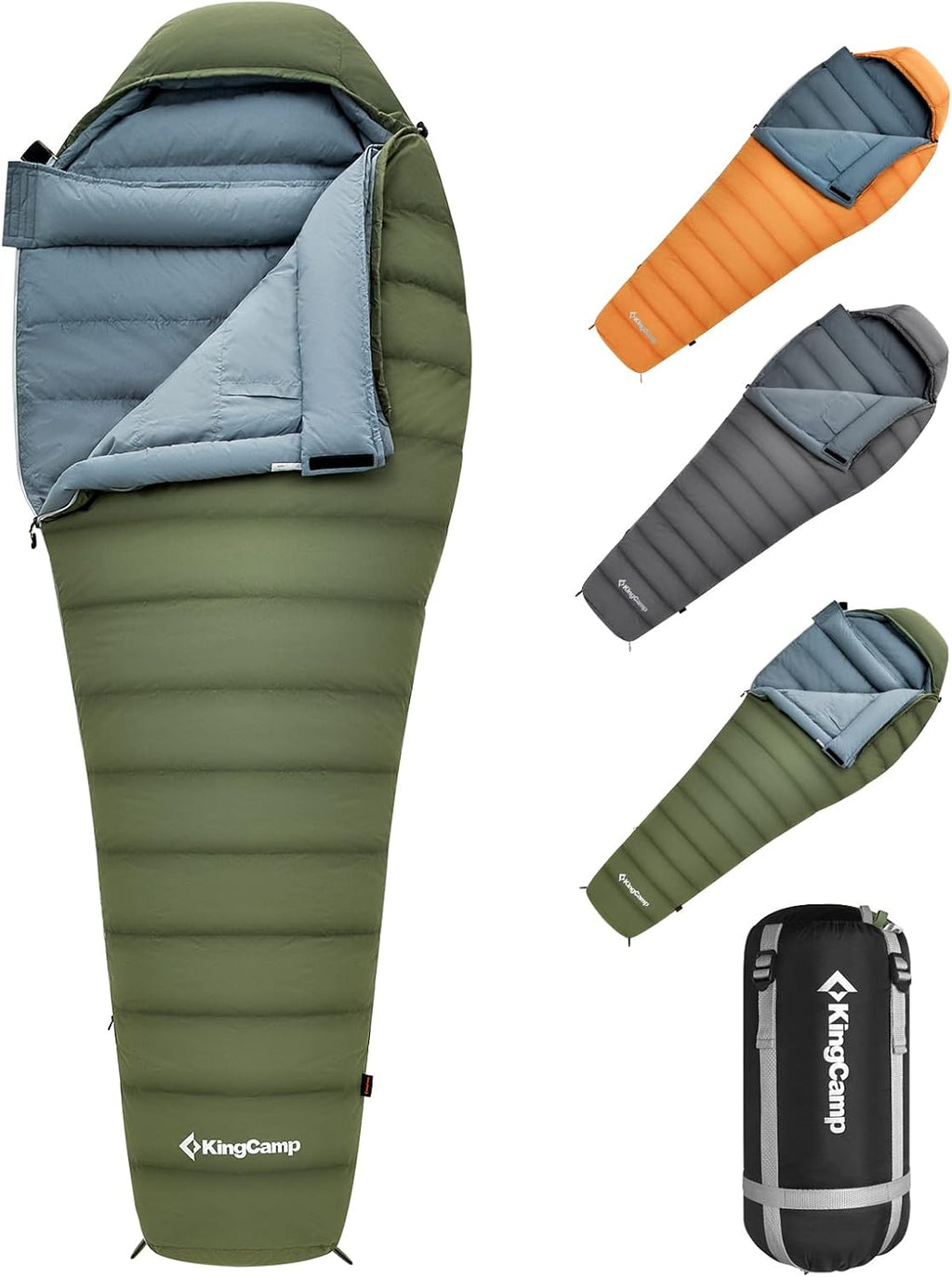 Ultralight Mummy Sleeping Bag 20 Degree 550 Down Fill 3 Season F480626
