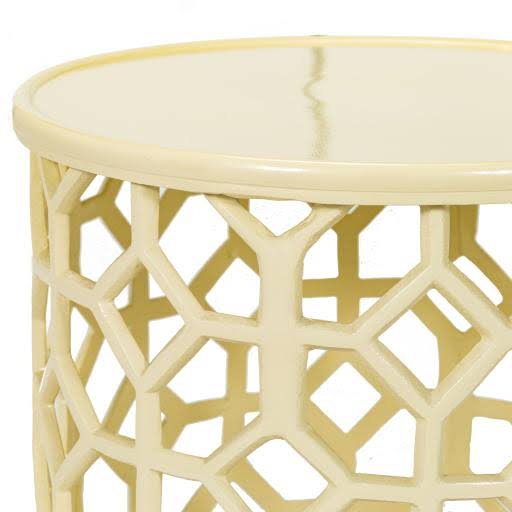 Modern Metal End Table B491