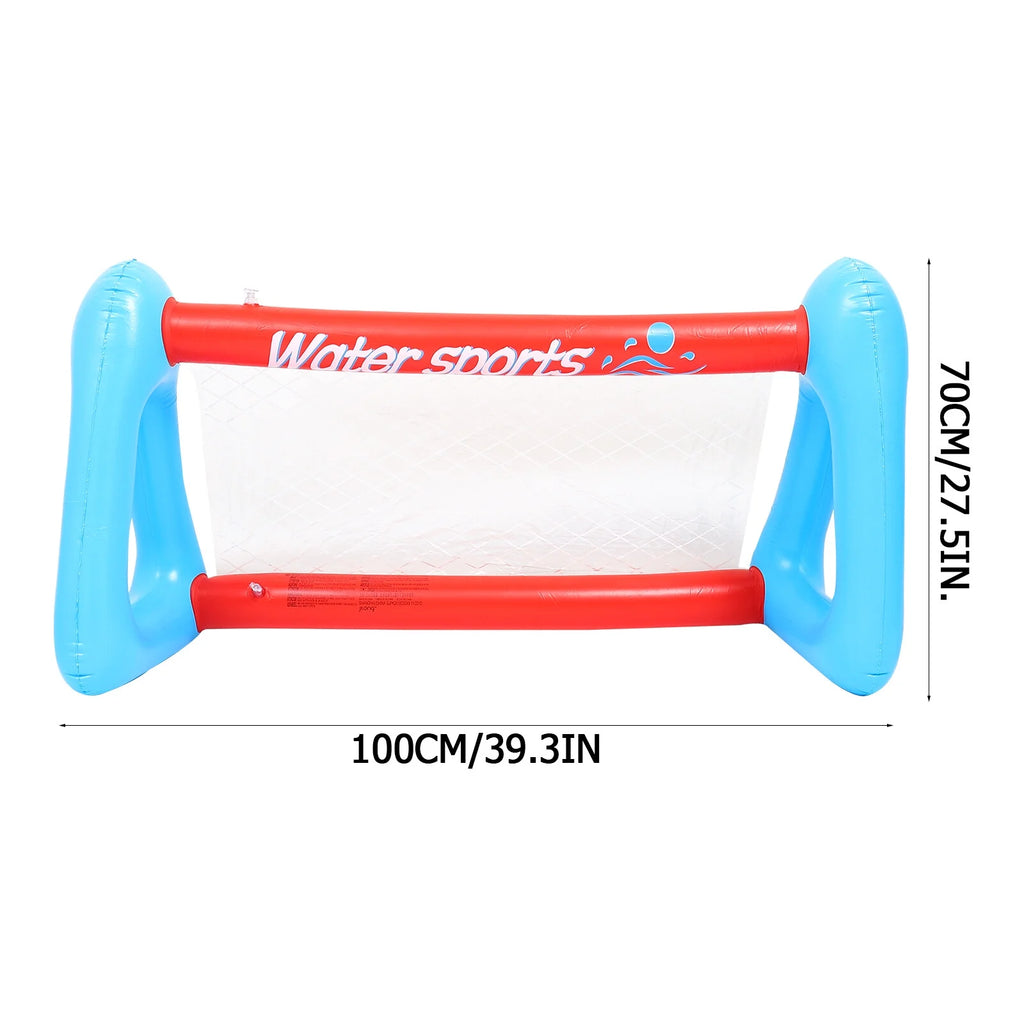 Inflatable Pool Float Set with Volleyball Net and Volleyballs U66111