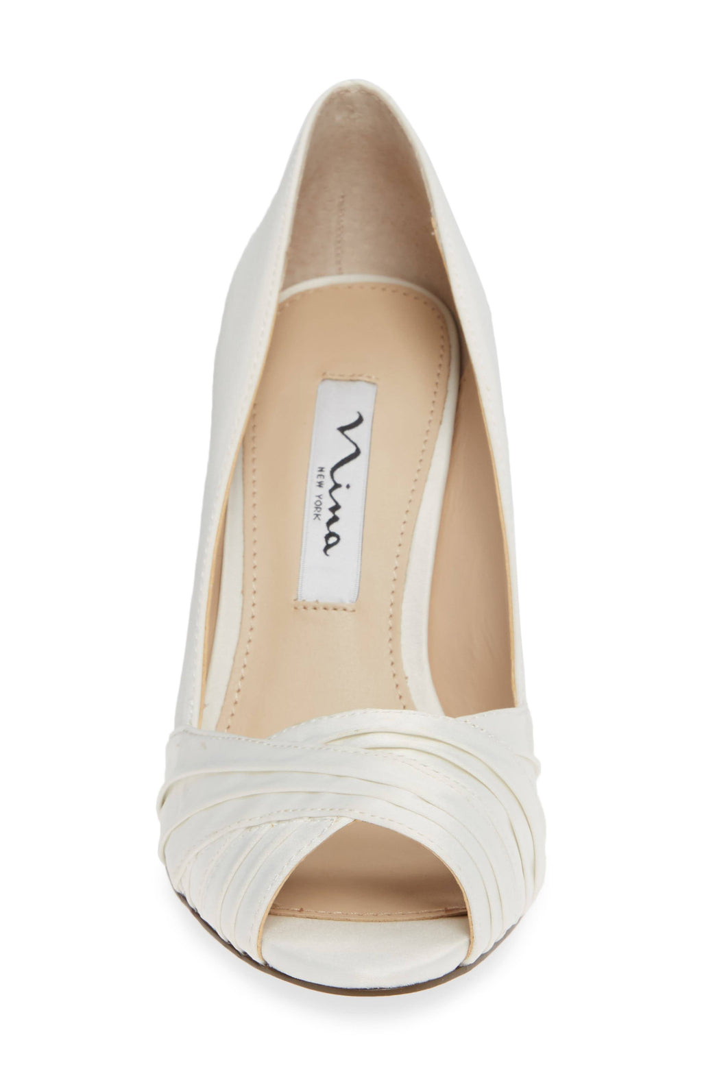 Taupe Satin Pump K53557