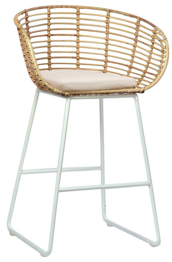 White Counterstool O60228