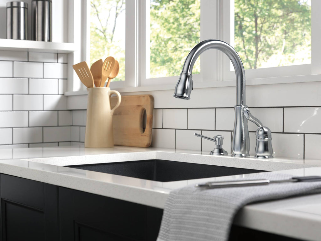Arctic Stainless Pull-Down Kitchen Faucet E900383