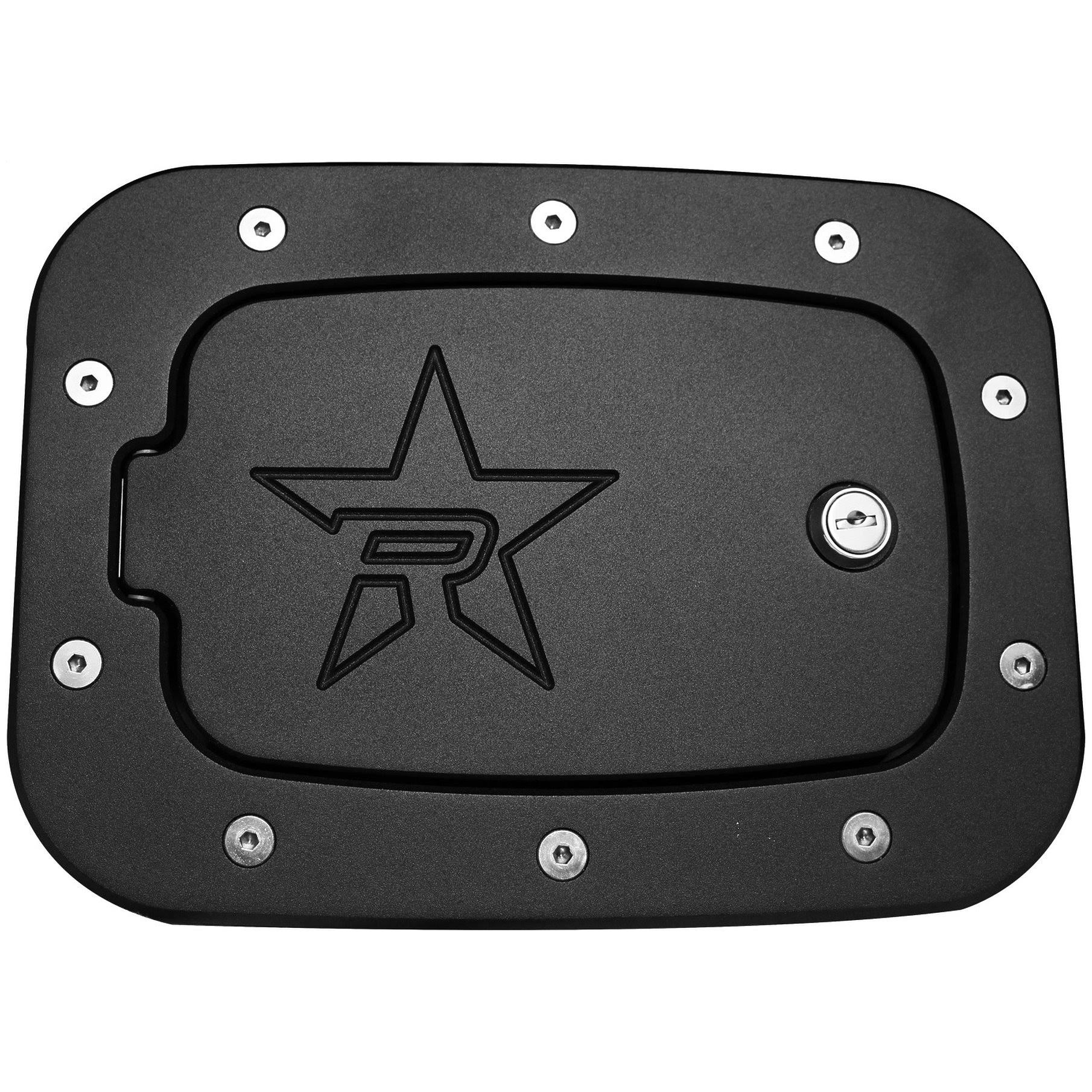 Black Locking Fuel Door H12735