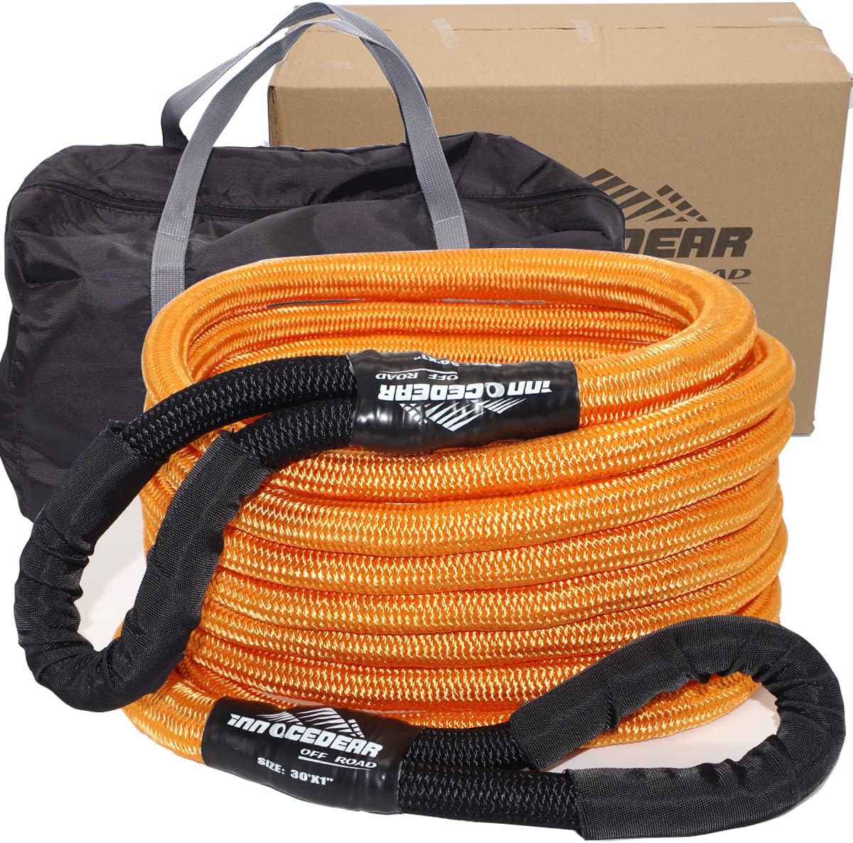 1×30ft Kinetic Energy Recovery Tow Rope F365