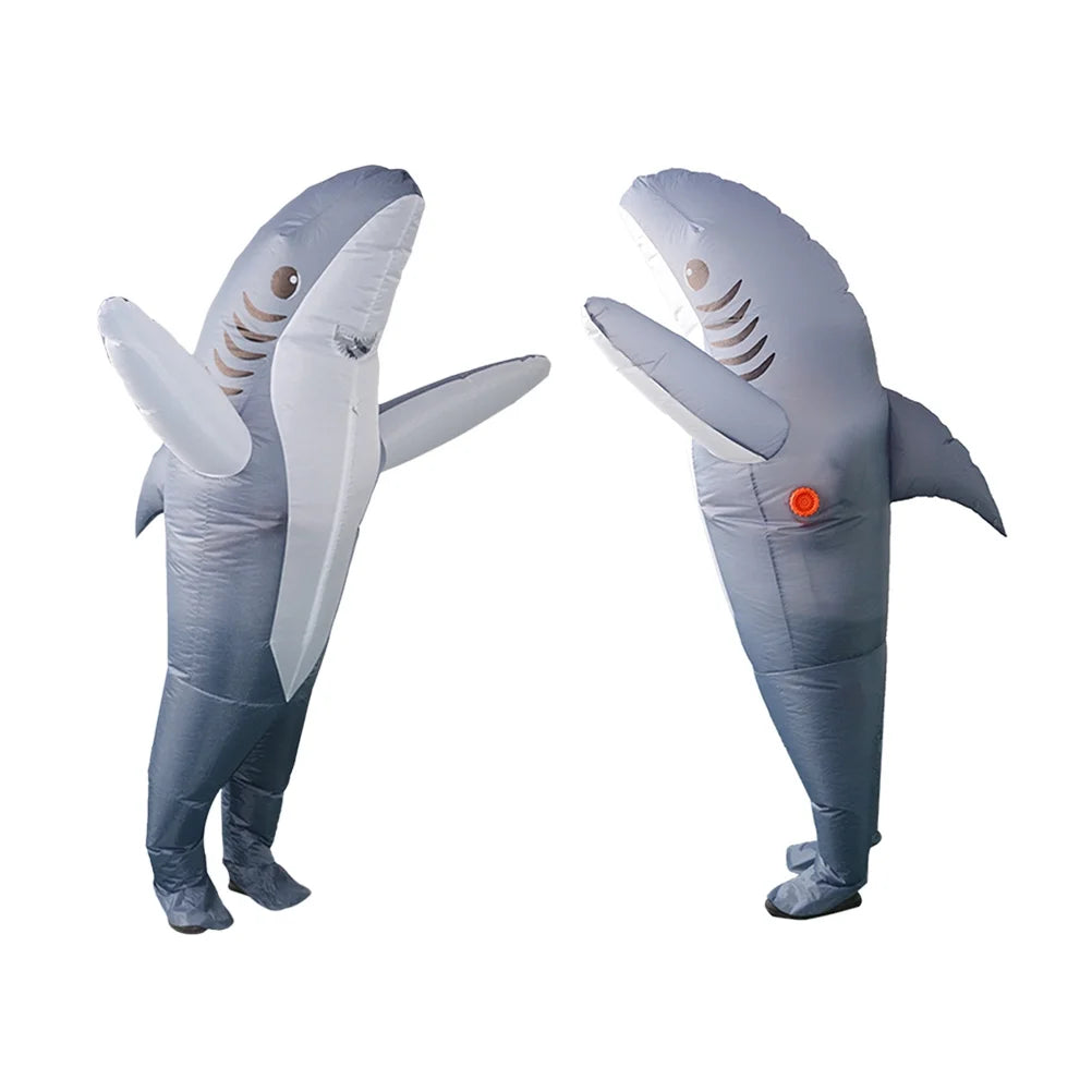 Grey Dolphin Inflatable Costume A245547
