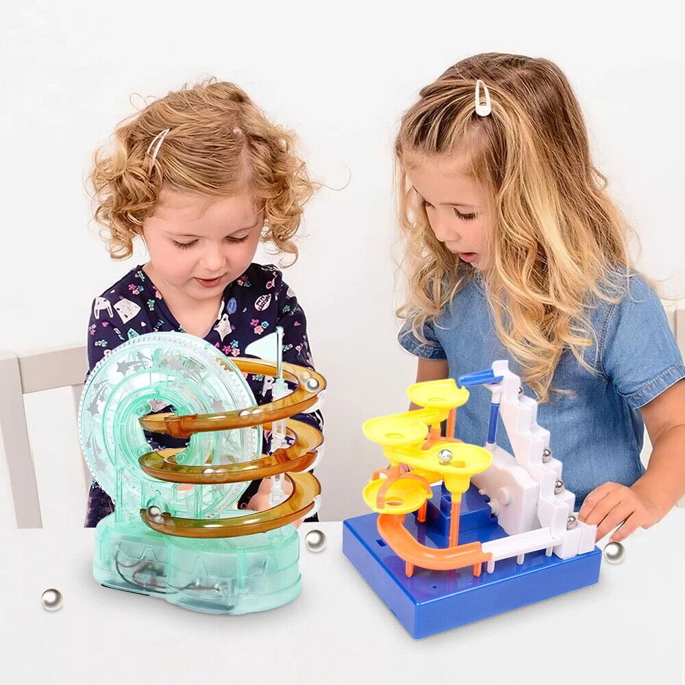 Transparent Track DIY Assembled Roller Coaster Toy O585