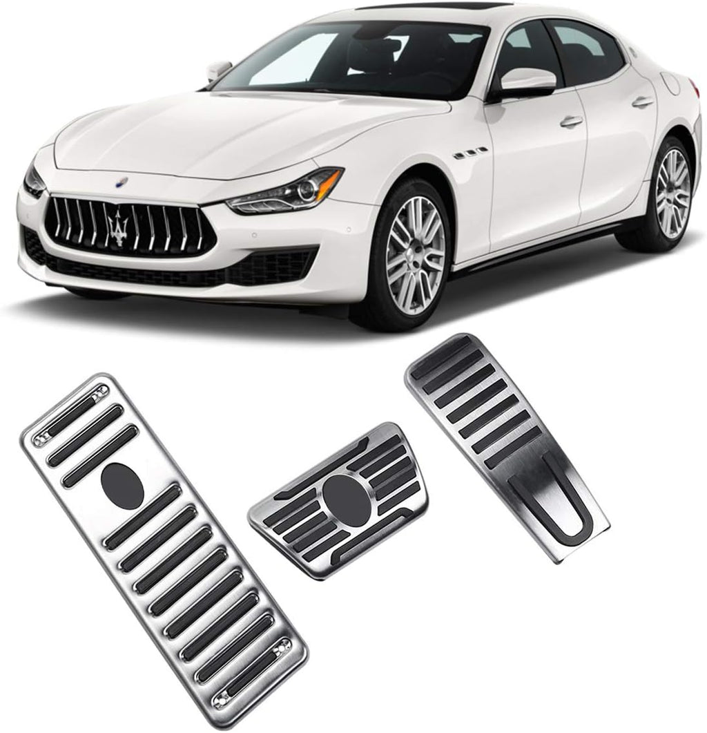 Aluminum Alloy Anti-Slip Pedal Cover 3PCS C843902