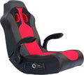Black/Red Wireless Bluetooth Gaming Floor Rocker Z94951