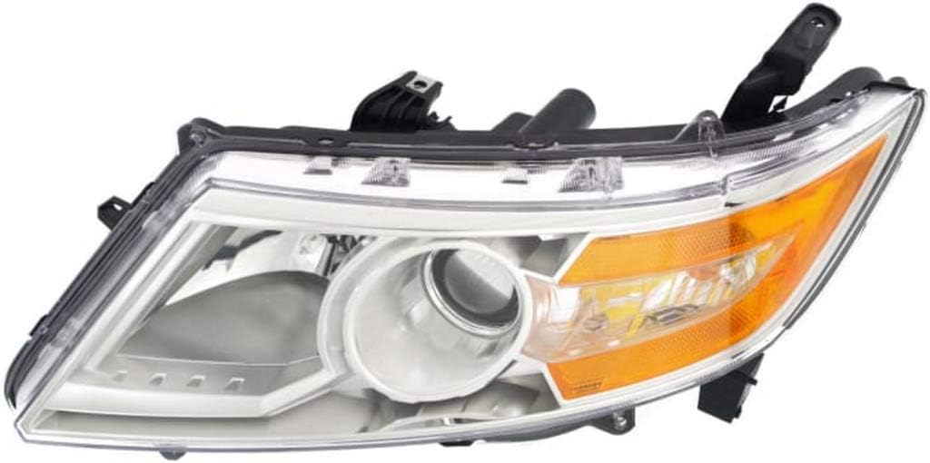 Headlight Assembly Pair for Honda Odyssey 2011 2012 2013 Q91466