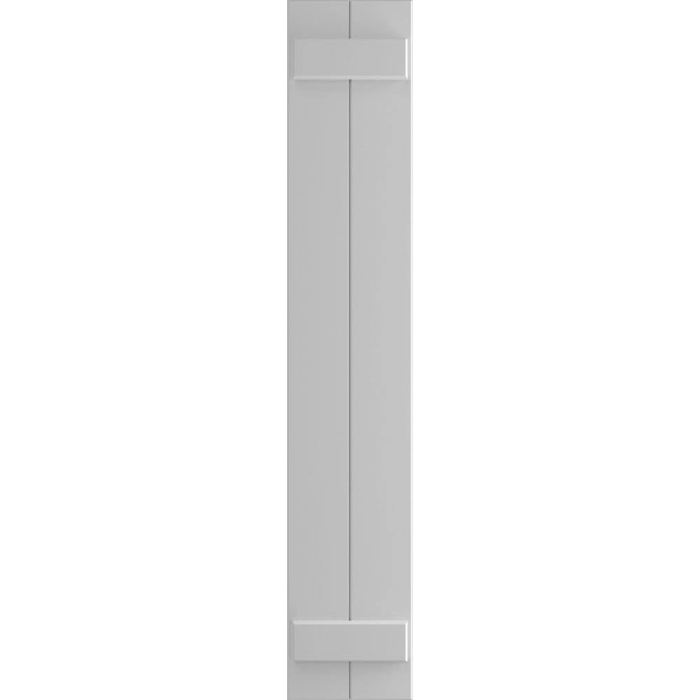 12x22W x 61x22H Primed Composite Board-n-Batten Shutters (Per Pair) I909
