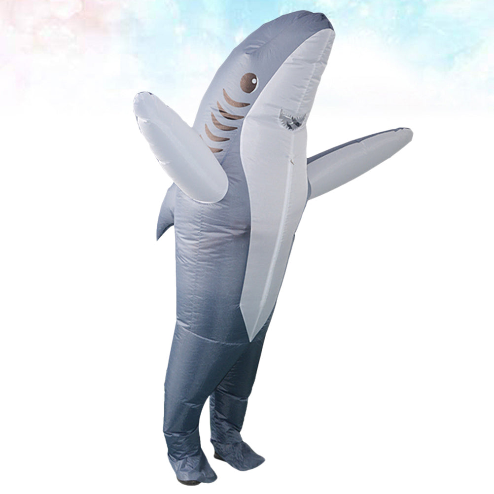 Grey Dolphin Inflatable Costume A245547