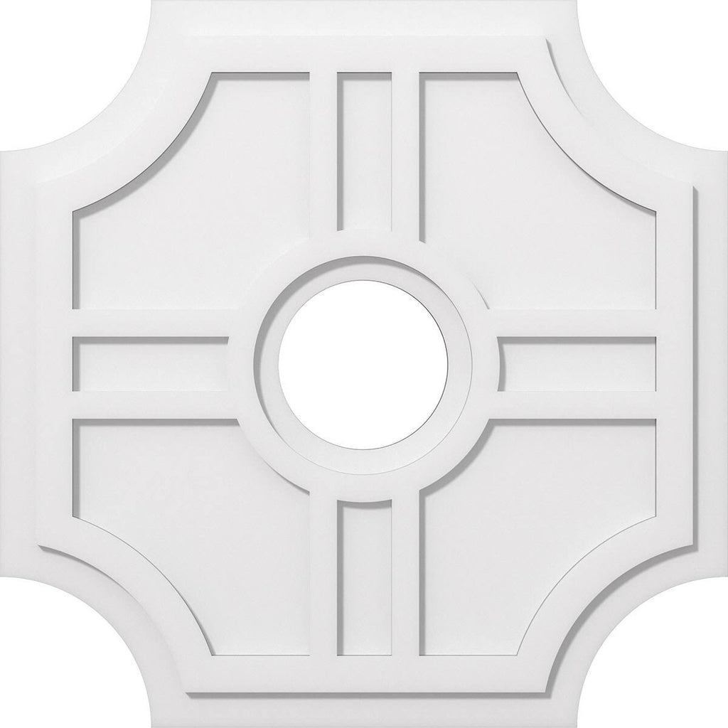 PVC Contemporary Ceiling Medallion V103