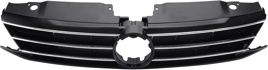 Front Grill Insert Upper Center Grille for Volkswagen Jetta MK6 2015 2016 2017 X657