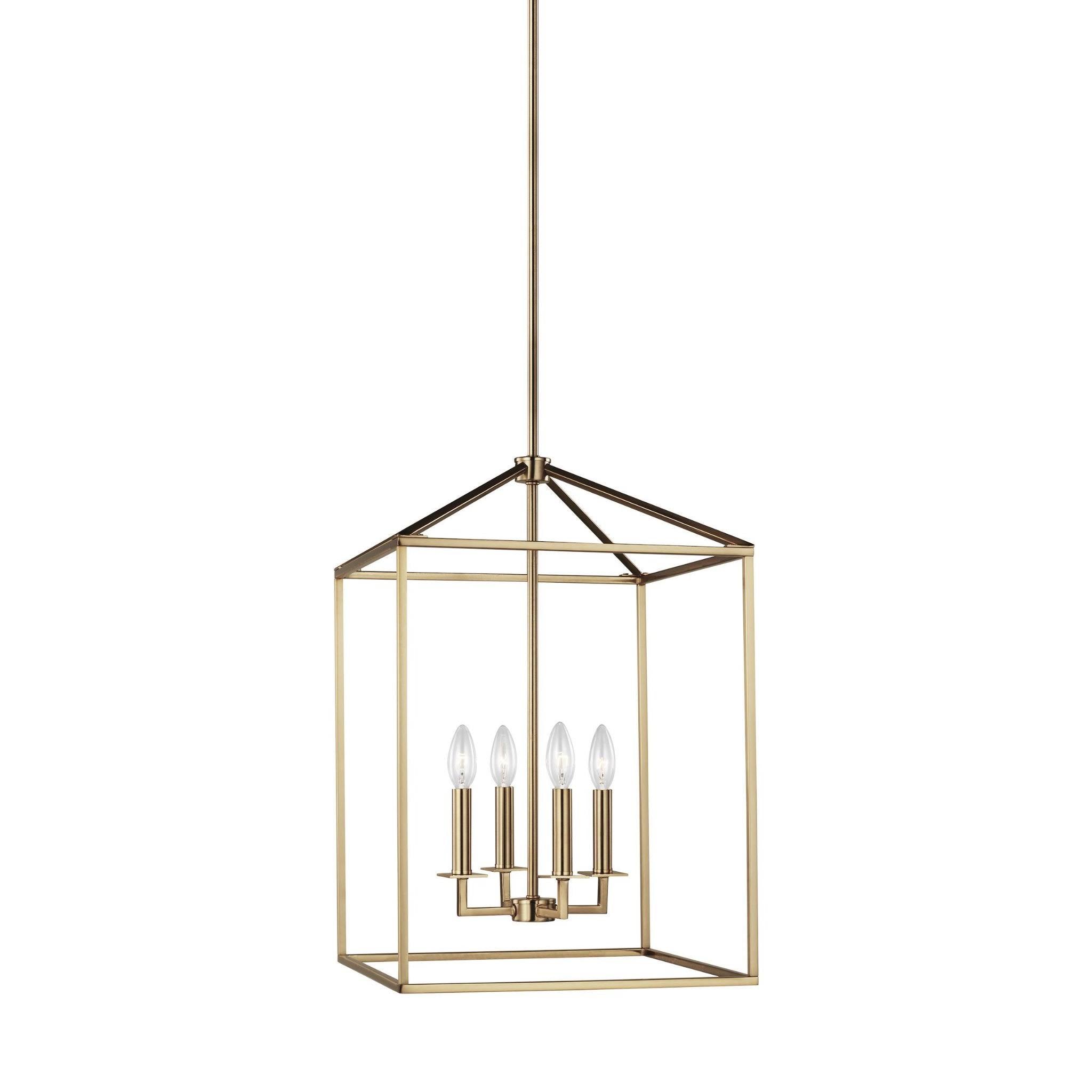 Four Light Hall / Foyer Satin Bronze B741