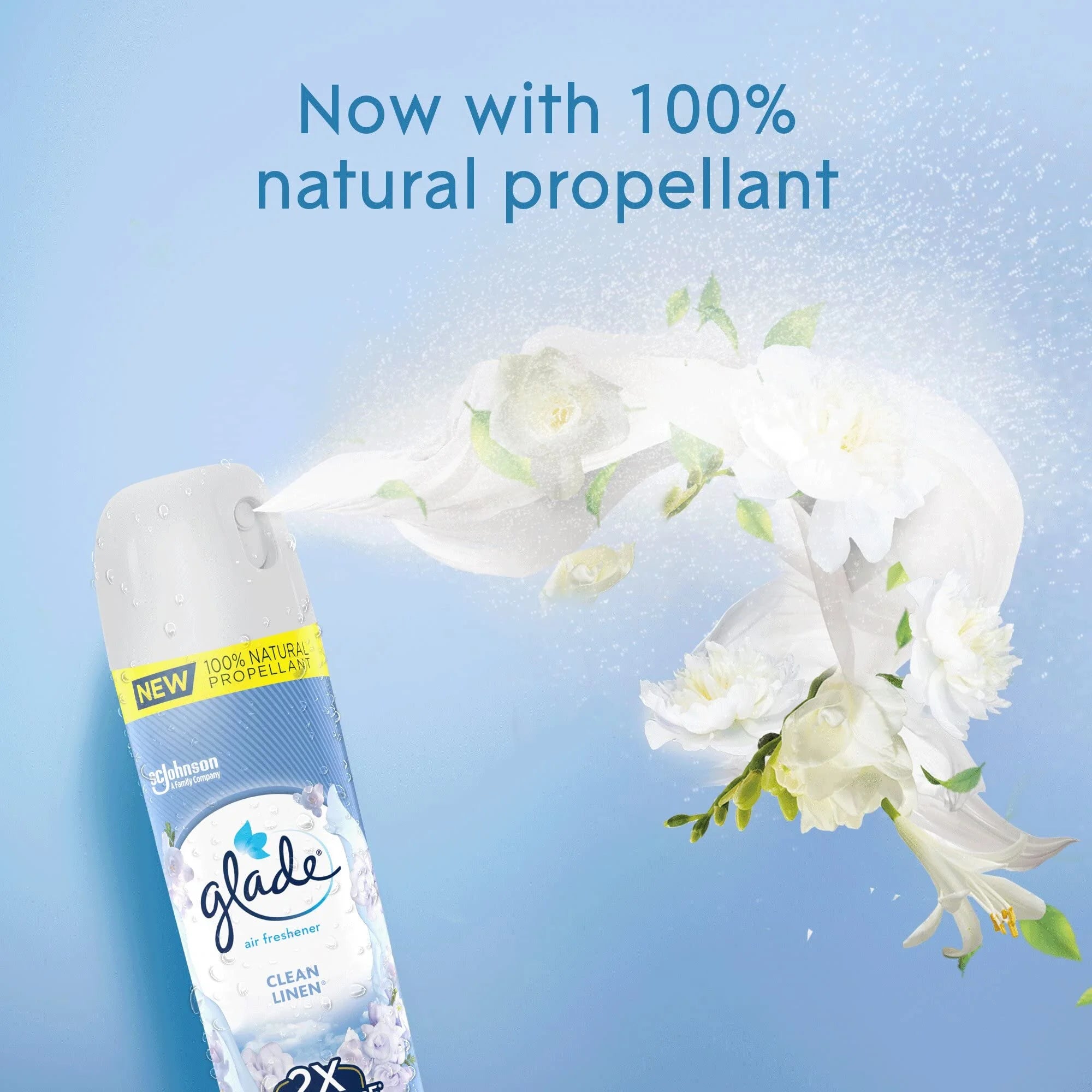 8.3 Oz Clean Linen Room Air Freshener Spray (Pack of 48) Z397