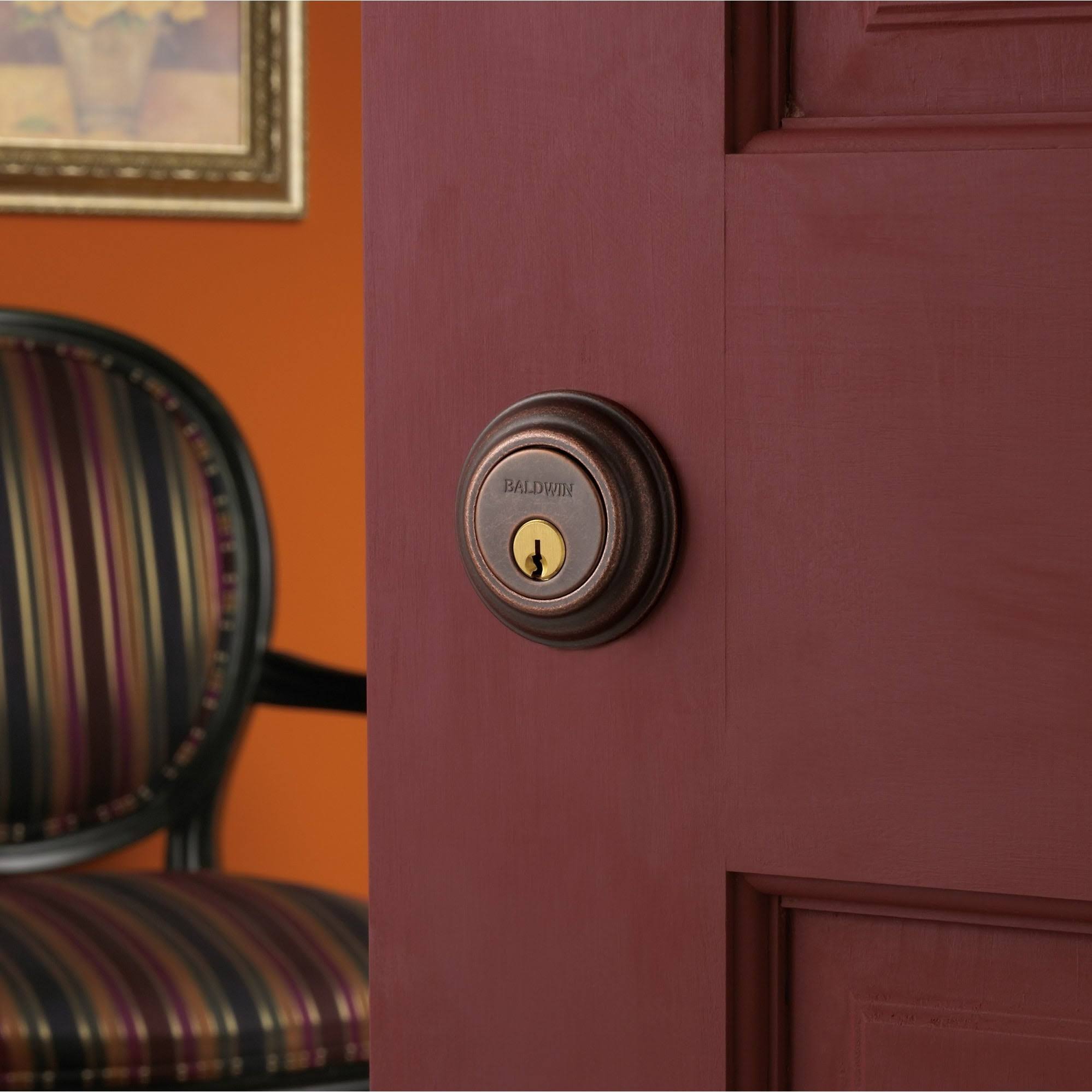 Satin Black Double Cylinder Deadbolt I4273