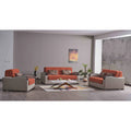 Orange Loveseat Sleeper K160