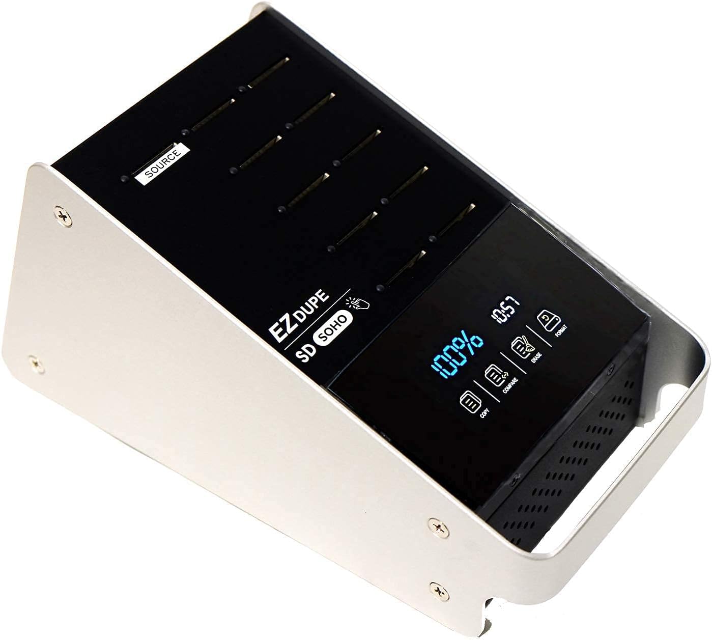 1 to 10 SD Duplicator with Touch Screen V2497