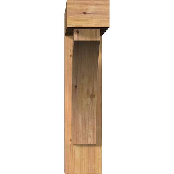 5 1/2x22W x 24x22D x 24x22H Western Red Cedar Bracket T715
