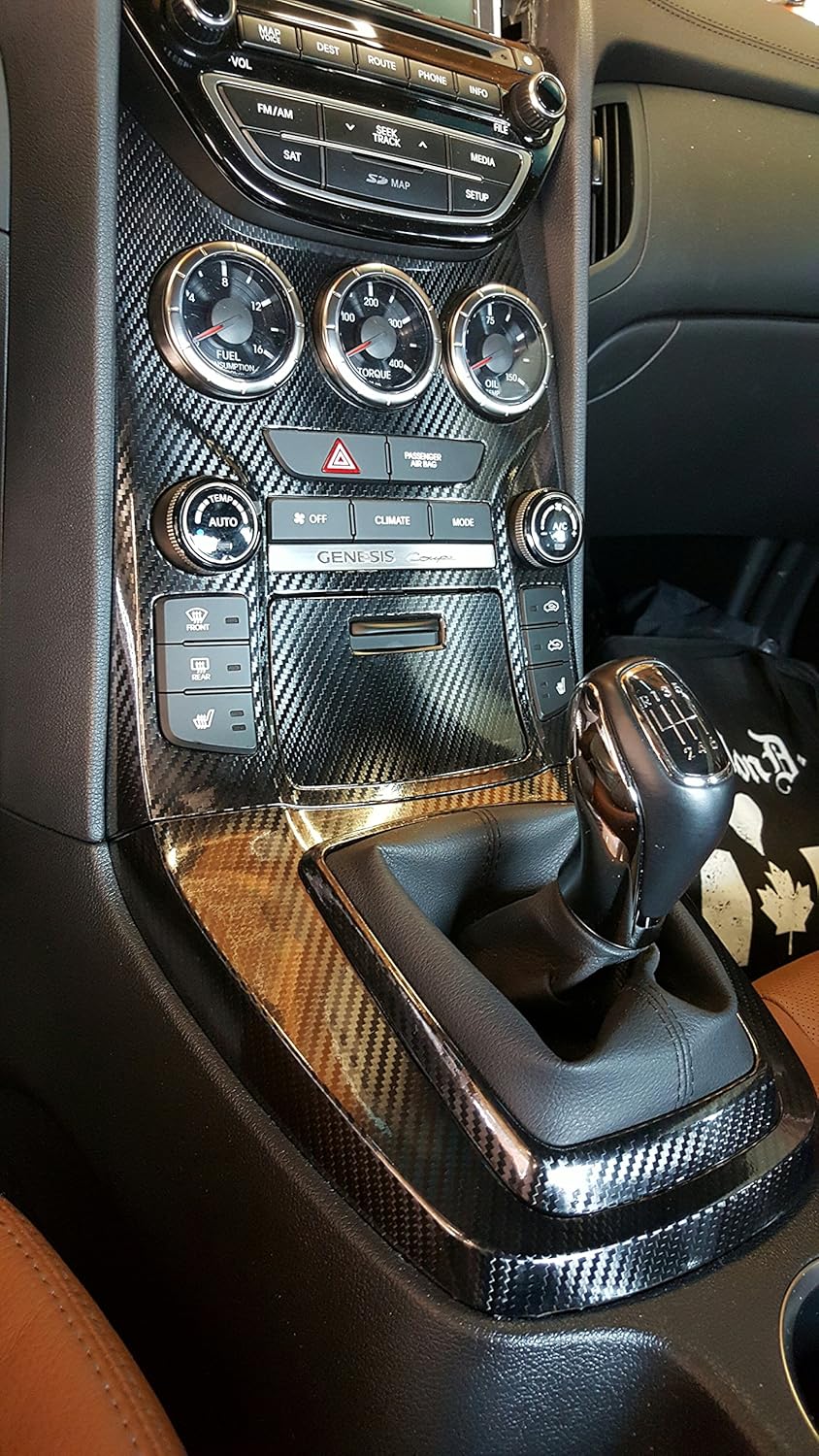 Black Carbon Fibre Vinyl Wrap Film (4ft x 5ft) Q933