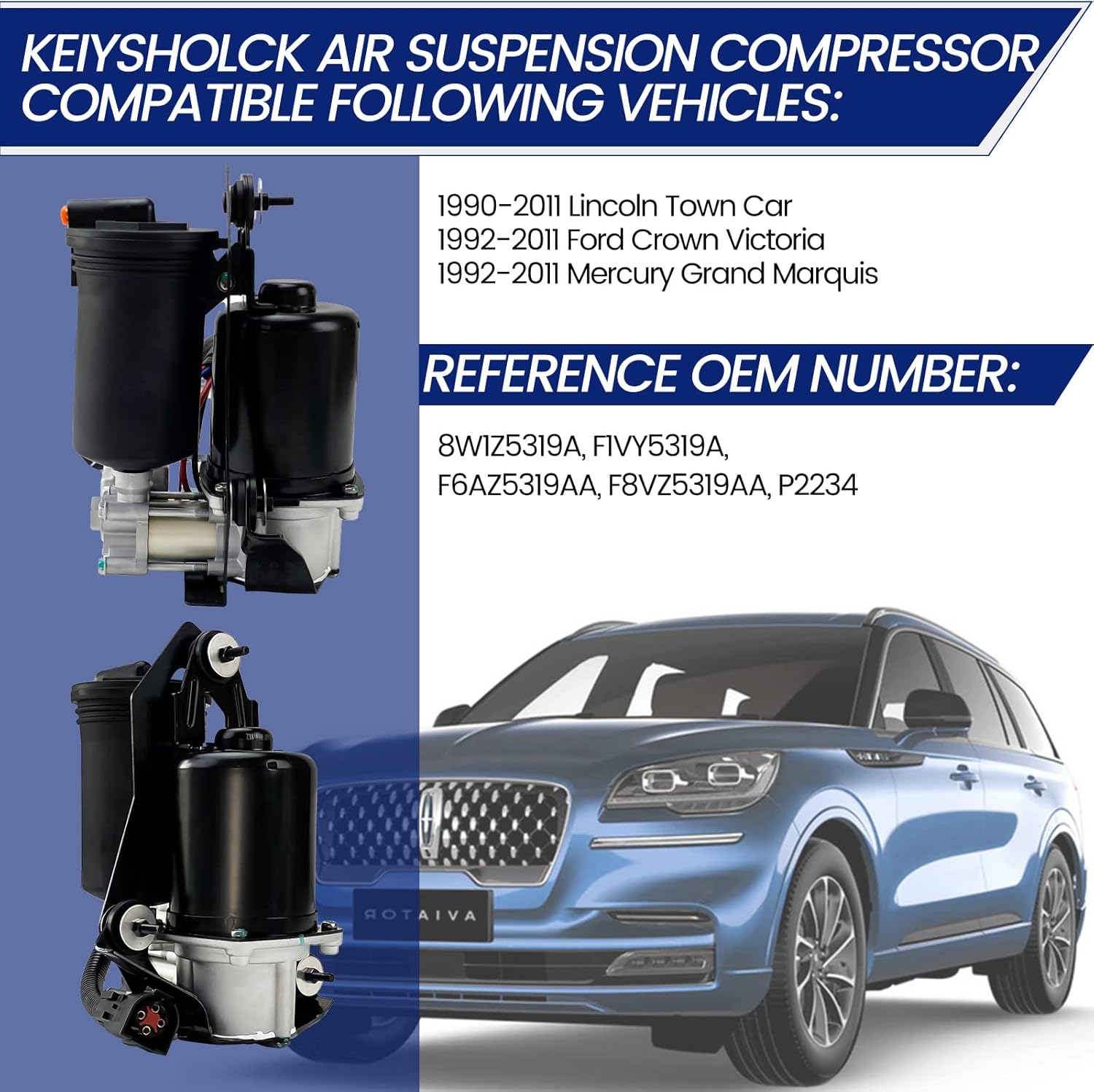 Air Suspension Compressor Pump Z4083