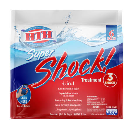 Pool Shock Treatment 1 lb Granule Bags 12 CT P36310