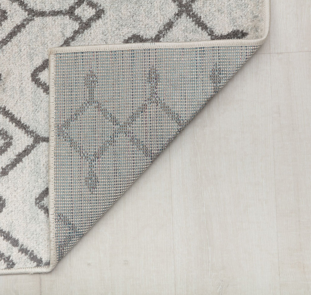 White Area Rug R824