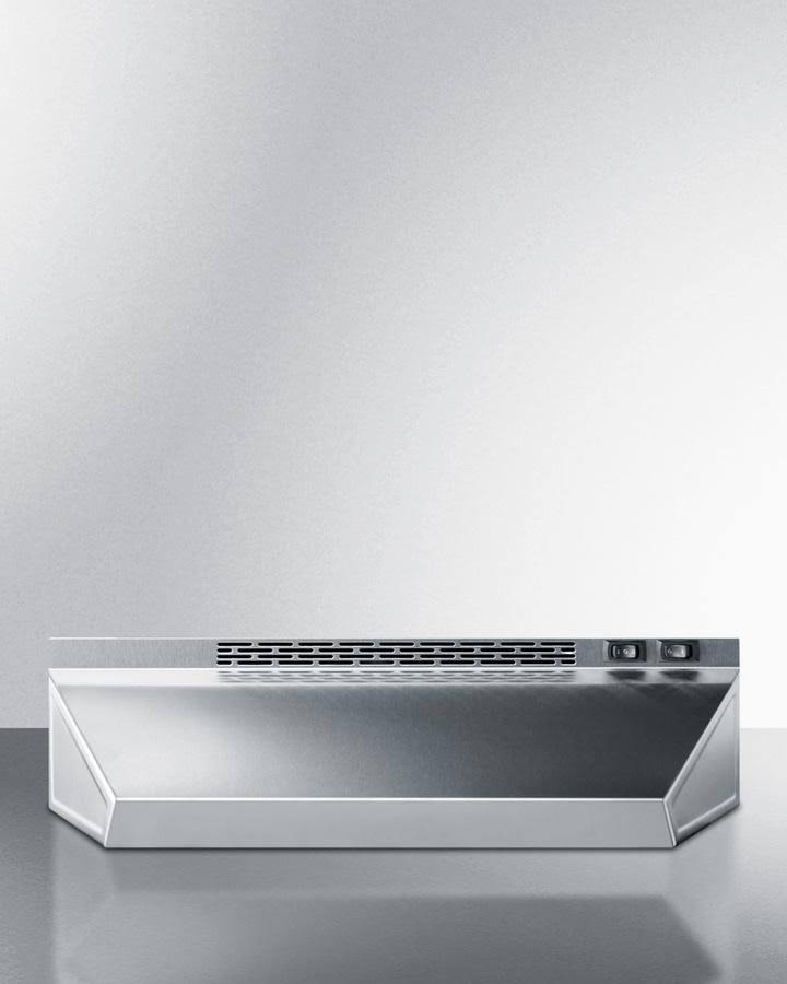 24 in. Under Cabinet Convertible Range Hood with Plug, Stainless Steel A83184