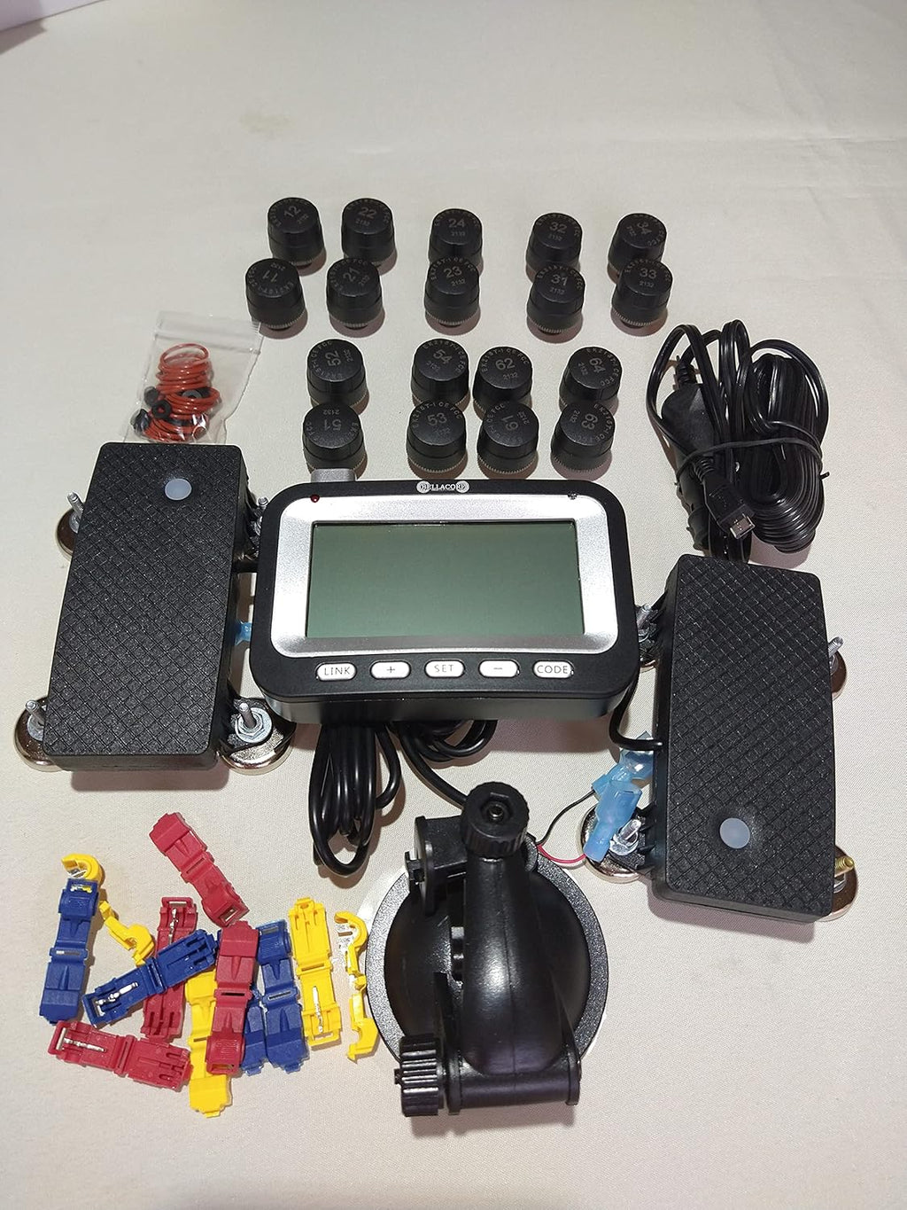 Tire Pressure Monitoring System with 10 Sensors U839001